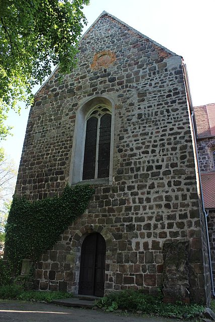 Burg-St. Nicolai (Unterkirche) - Querhaus Südseite Burg-St. Nicolai (Unterkirche) - Querhaus Südseite