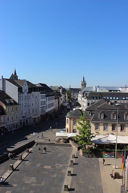 Blick Stadteinwärts Blick Stadteinwärts