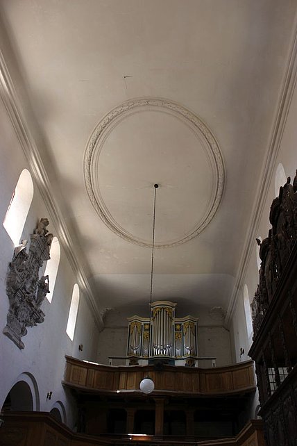 Schönhausen/Elbe - Decke Langhaus