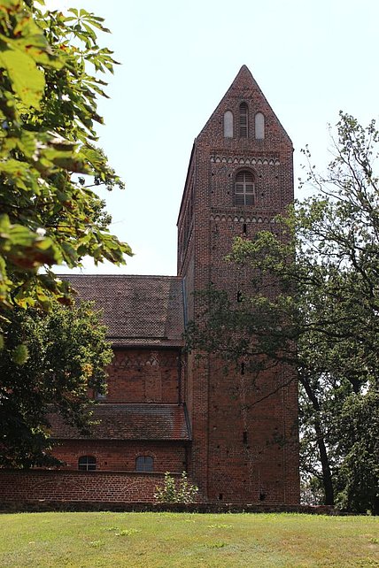 Schönhausen/Elbe - Turm Nordseite