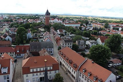 Burg-Pfarrkirche Unserer Lieben Frauen-Oberkirche-Aussicht