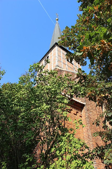 Jerichow Stadtkirche - Fachwerkturm Jerichow Stadtkirche - Fachwerkturm