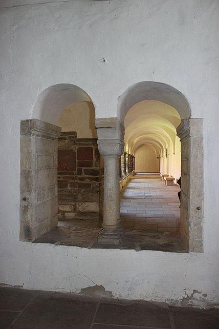 Hochsäulige Kapelle Blick Ostflügel Hochsäulige Kapelle Blick Ostflügel