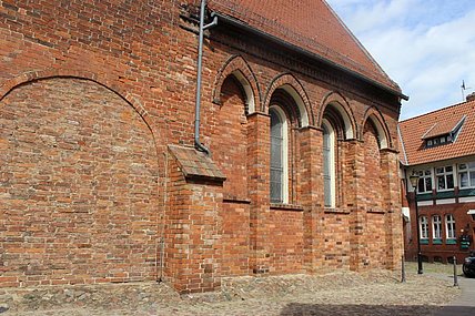 Chor Außen Südseite Chor Außen Südseite