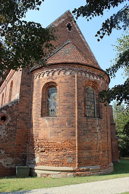 Sandau - Apsis Außen Sandau - Apsis Außen
