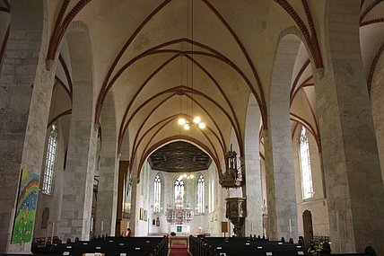 Burg-Pfarrkirche Unserer Lieben Frauen-Oberkirche-Ansicht Innen