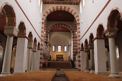 St. Michaelis-Westchor Innen