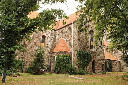 Burg- St. Nicolai (Unterkirche) - Nördliche Nebenapsis Burg- St. Nicolai (Unterkirche) - Nördliche Nebenapsis