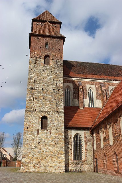 Havelberger Dom - Südseite Turm Havelberger Dom - Südseite Turm