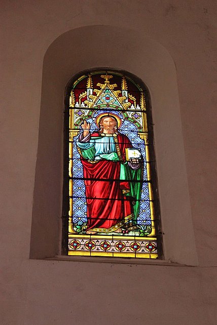 Burg - St. Nicolai (Unterkirche) - Bleiglasfenster Burg - St. Nicolai (Unterkirche) - Bleiglasfenster