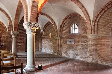 Sommerrefektorium Außenwand