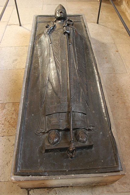 Grabplatte Friedrich von Wettin