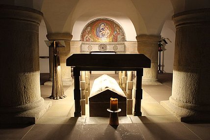St. Michaelis-Krypta Marienaltar