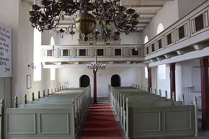 Blick ins Langhaus