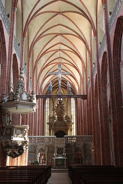 Havelberger Dom - Innenansicht Osten Havelberger Dom - Innenansicht Osten