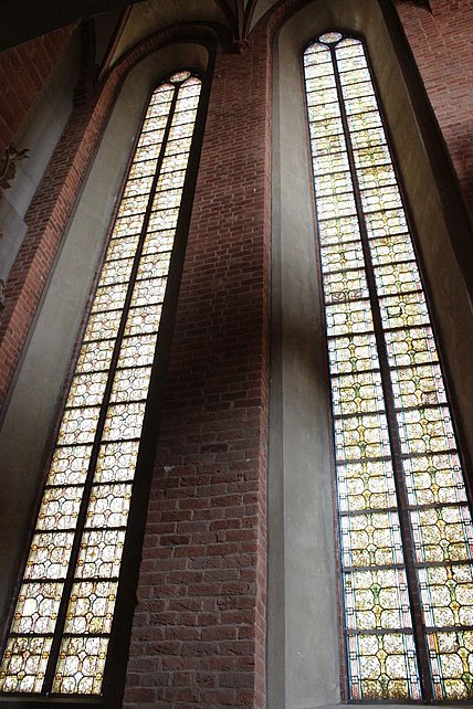 Havelberger Dom - Spitzbogenfenster Chor Havelberger Dom - Spitzbogenfenster Chor