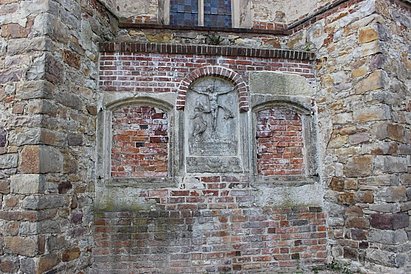 Havelberger Dom - Sandsteinrelief Havelberger Dom - Sandsteinrelief