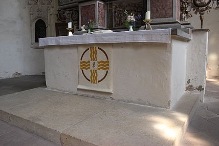 Burg-Pfarrkirche Unserer Lieben Frauen-Oberkirche-Altar 