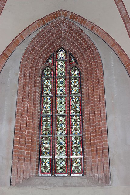 Havelberger Dom - Grisailleornament Havelberger Dom - Grisailleornament
