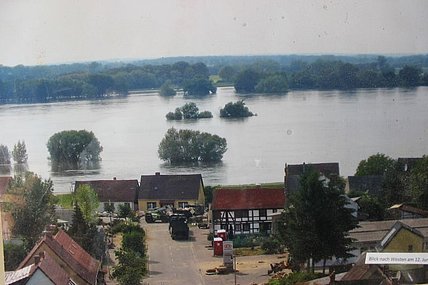 Sandau - Hochwasser Elbe Sandau - Hochwasser Elbe